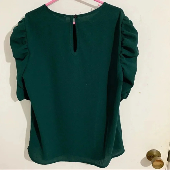 Ripe green dress blouse Sz S/P - Picture 4 of 10